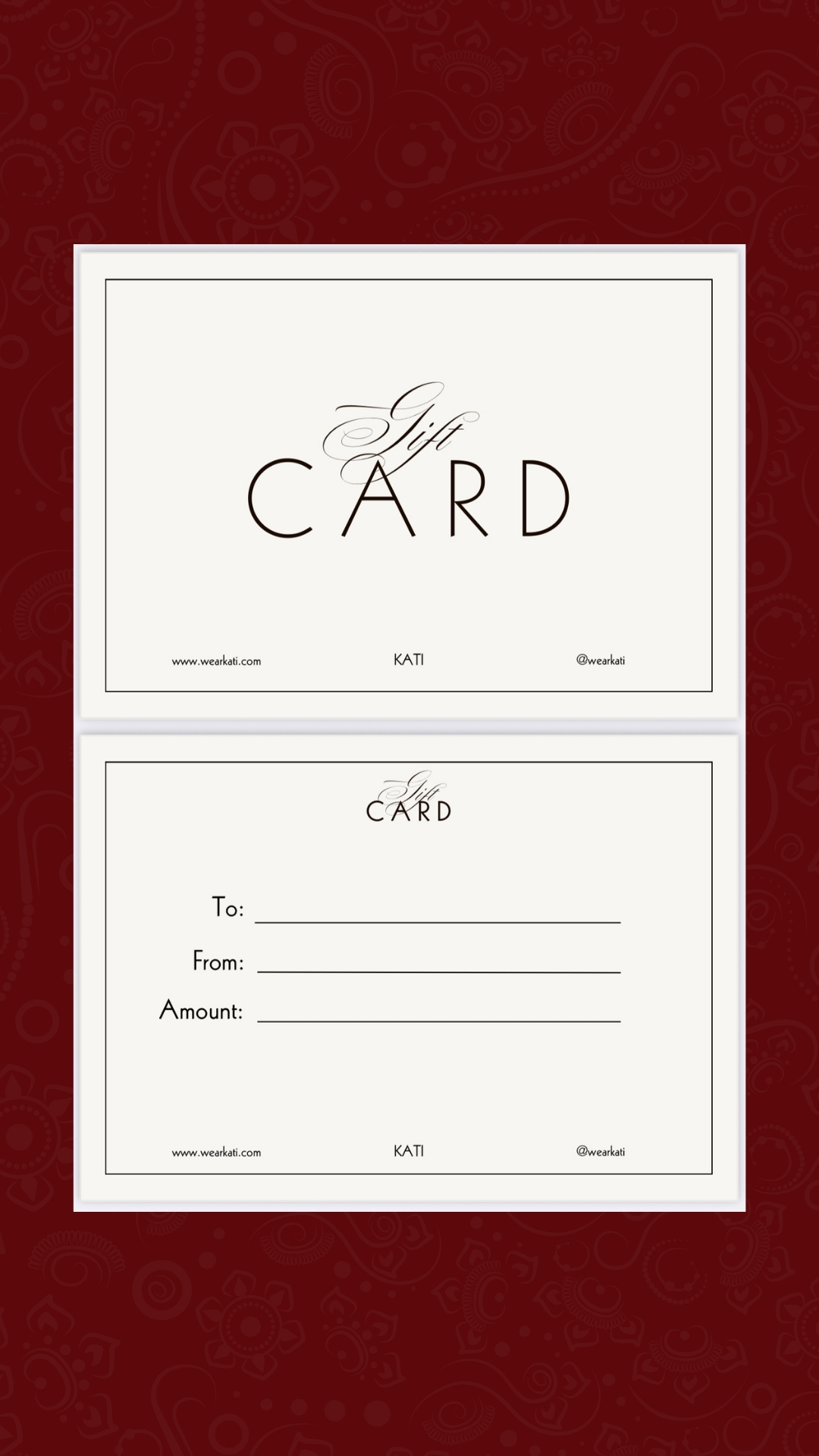 Gift Card